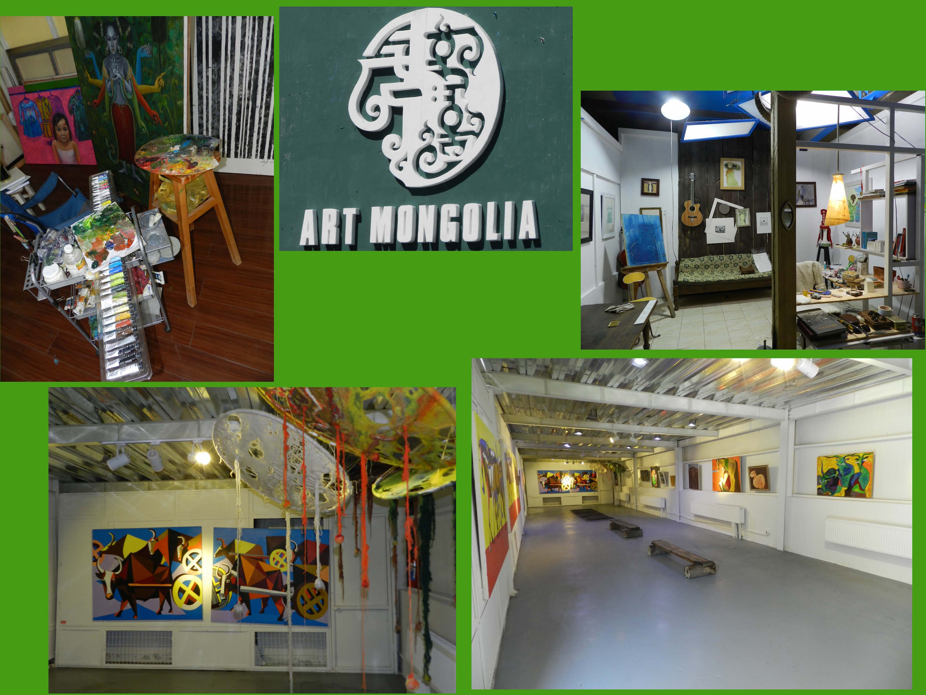 Einige Ansichten des Künstlerzentrums ART Mongolia